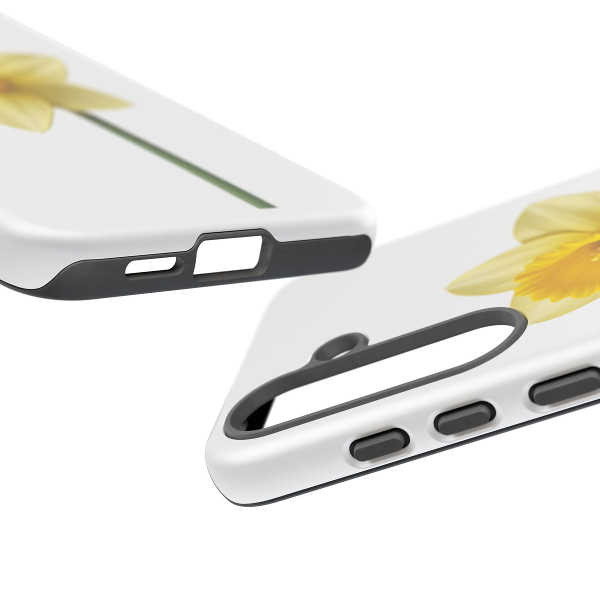 Daffodil Blossom Tough Phone Case — Yellow Spring Floral iPhone Cover