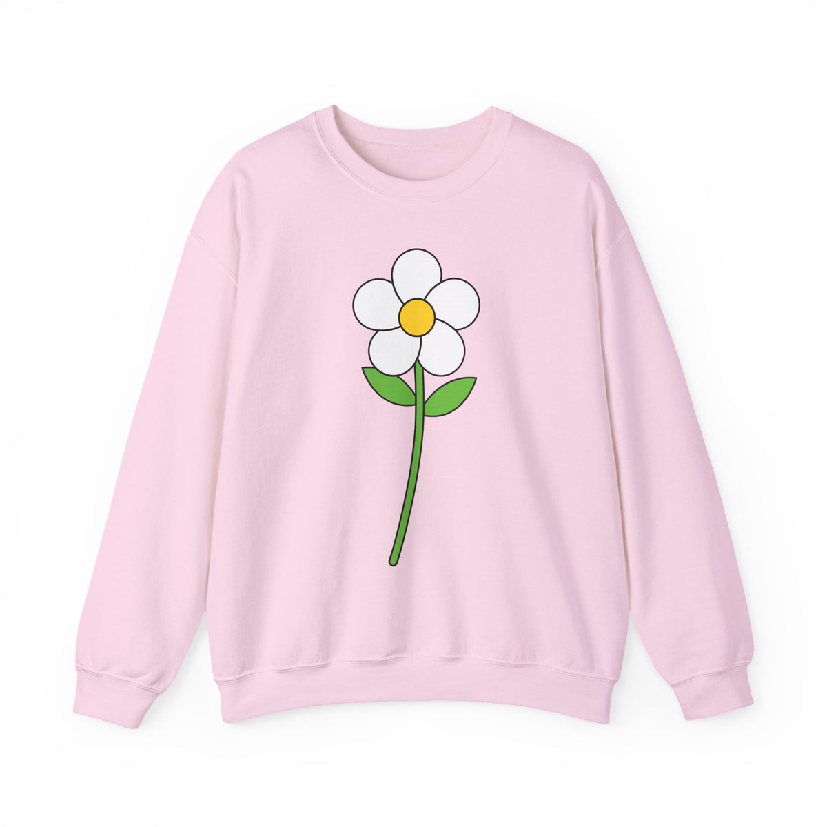 Daisy Graphic Crewneck Sweatshirt