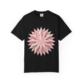 Geometric Rose Star T-Shirt — Pink 3D Origami Floral Tee