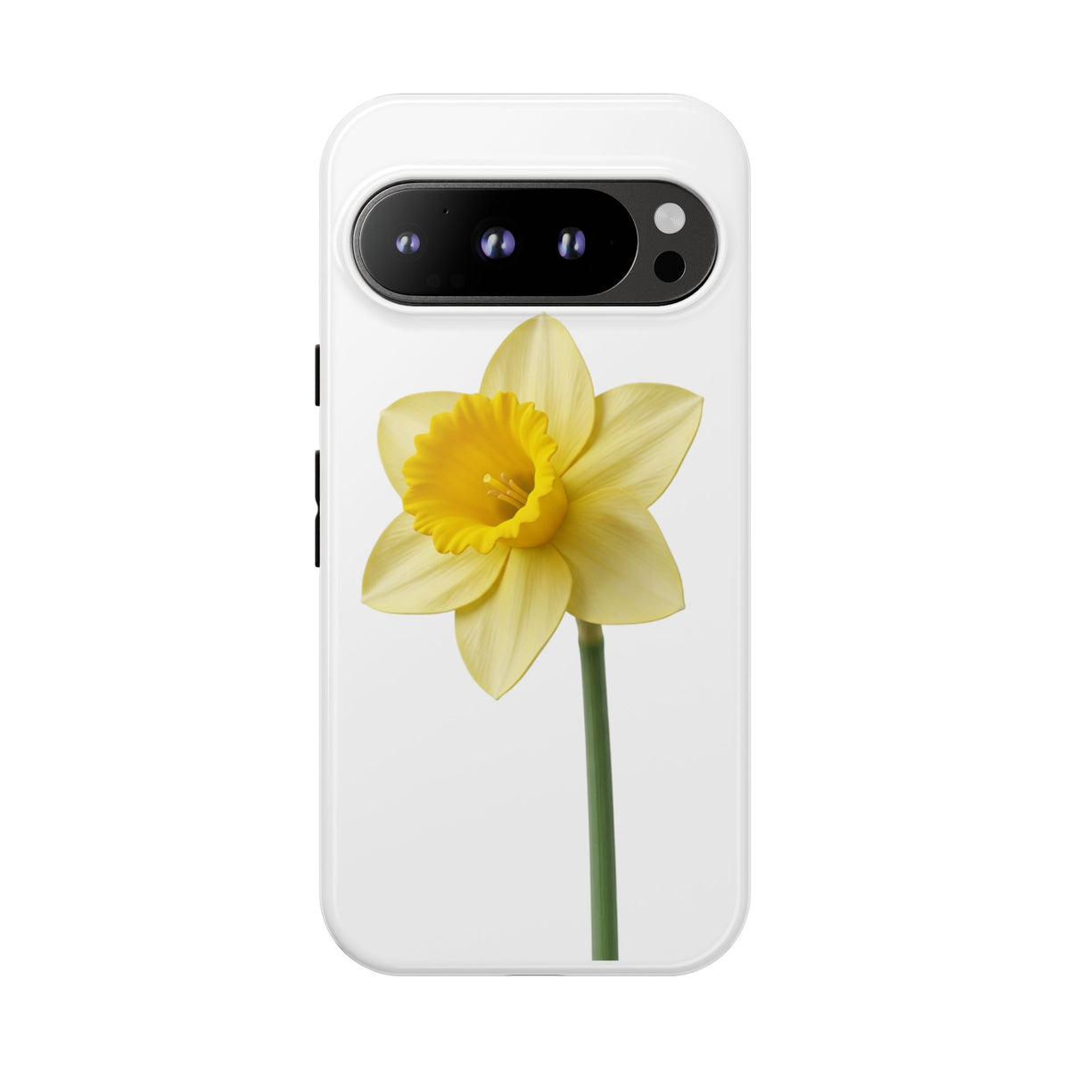 Daffodil Blossom Tough Phone Case — Yellow Spring Floral iPhone Cover