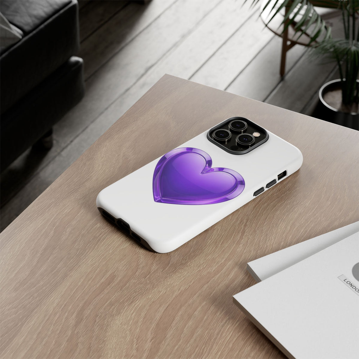 Purple Heart Tough Phone Cases