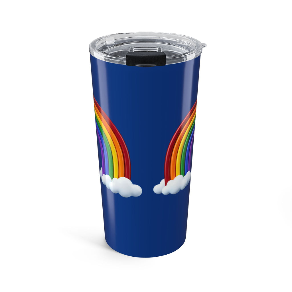 Rainbow Clouds 20oz Tumbler – Colorful Travel Mug for Pride & Everyday Use