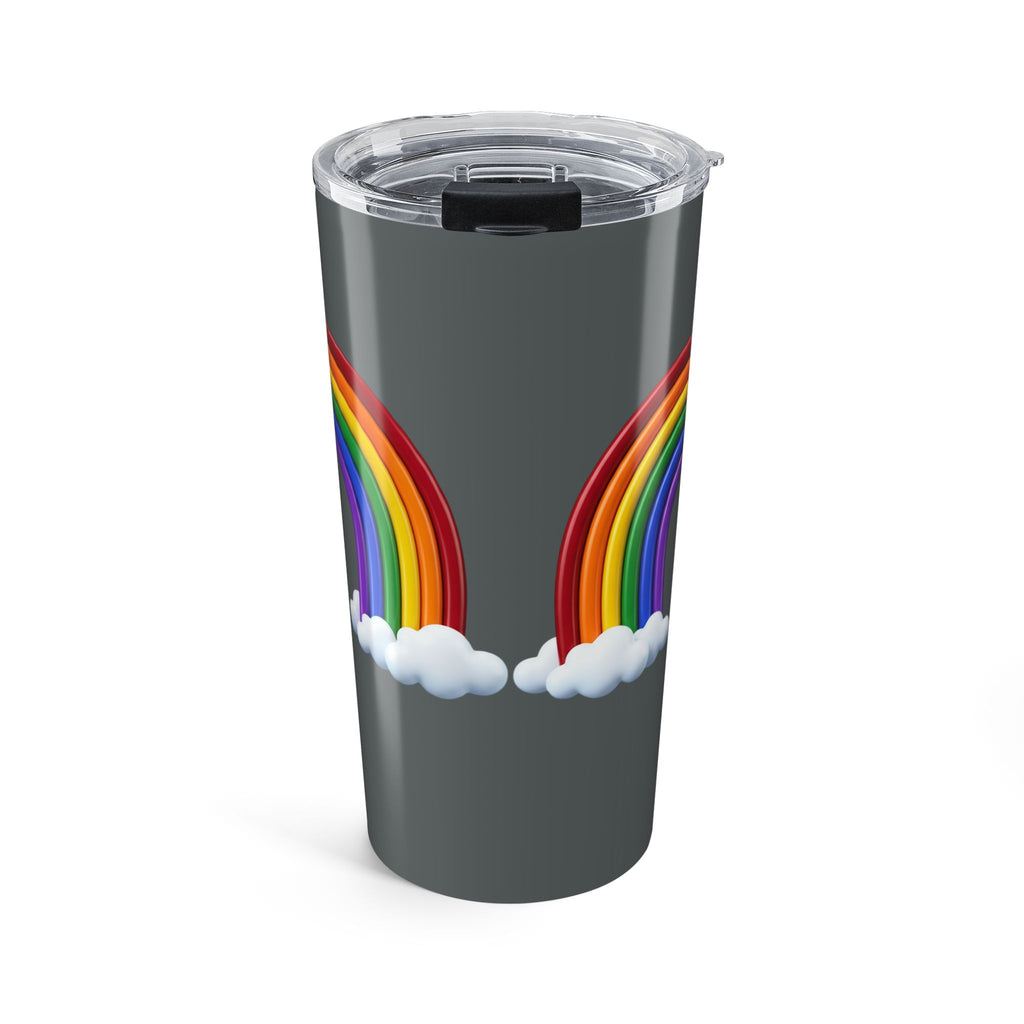 Rainbow Clouds 20oz Tumbler — Insulated Travel Cup