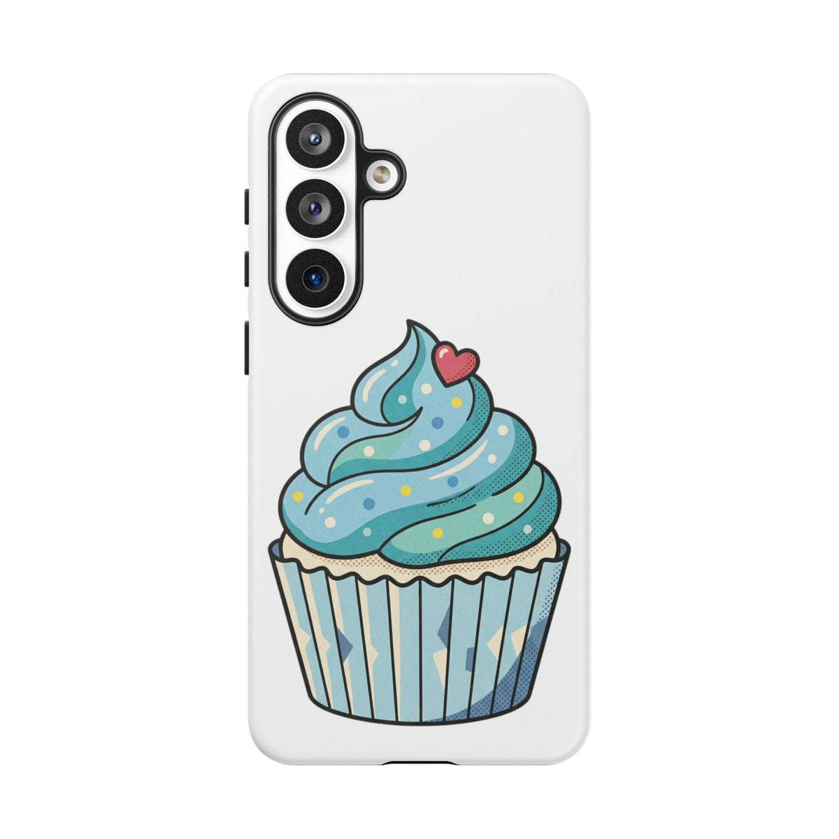 Blue Cupcake Tough Phone Cases