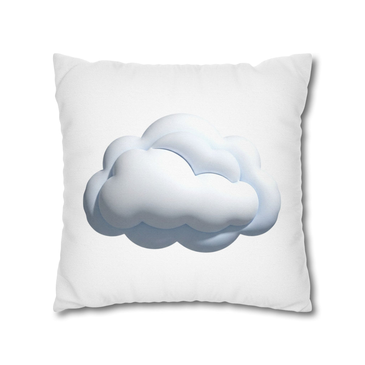 Cloud Throw White Pillowcase — Soft White Cloud Decorative Pillow Cover
