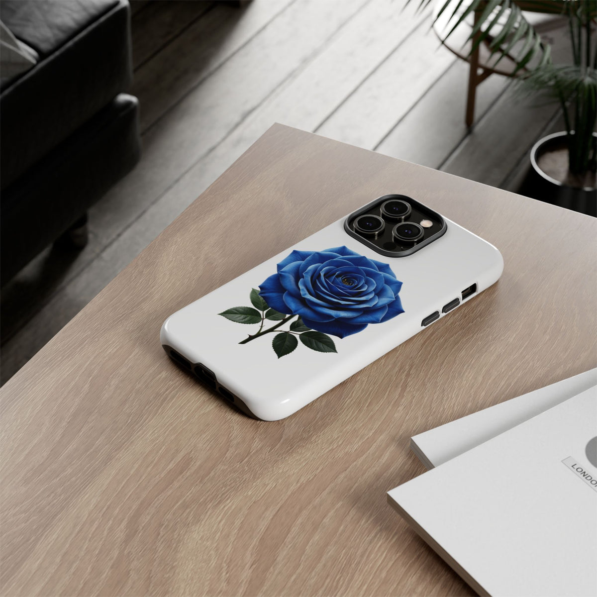 Blue Rose Phone Case