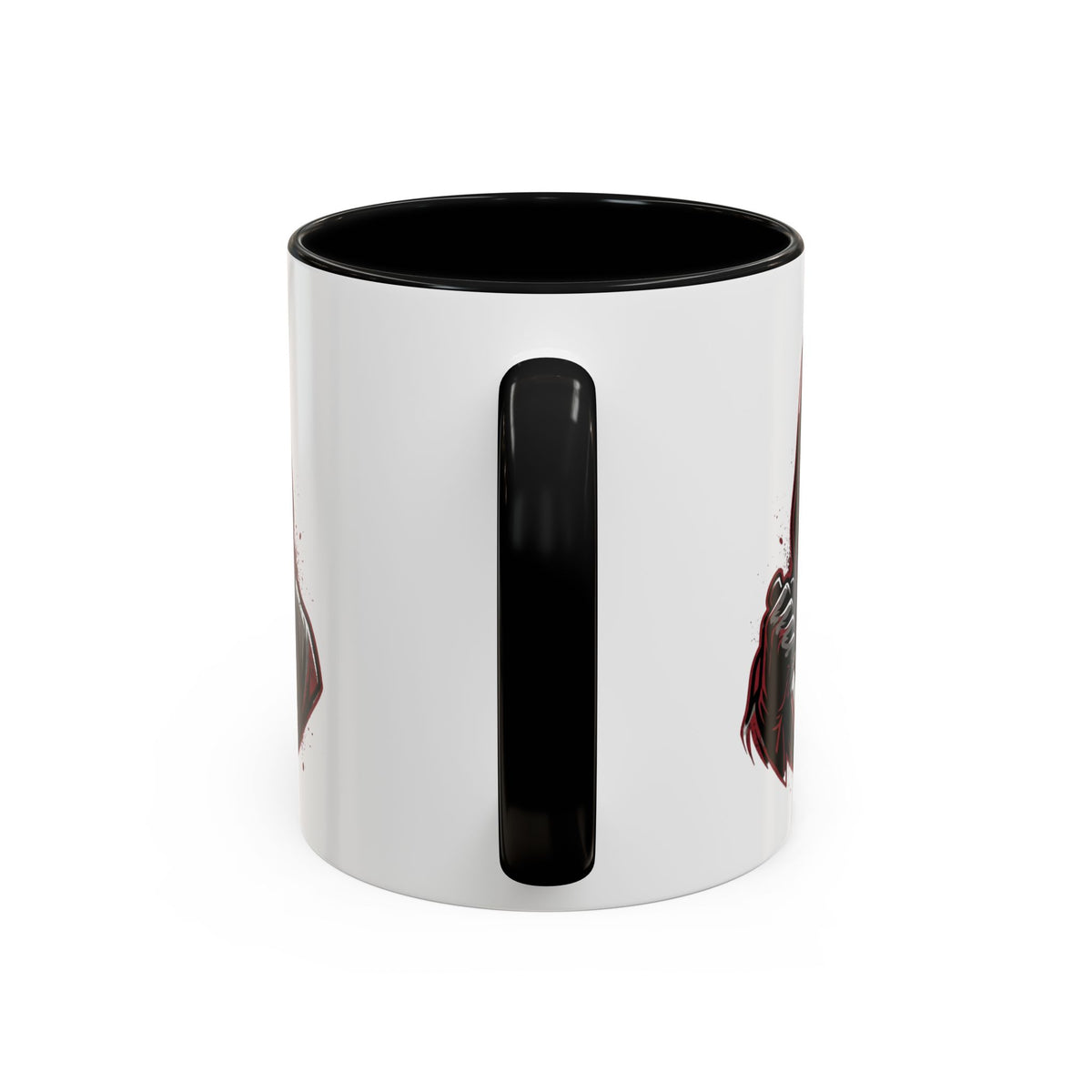 Scream Mask Accent Coffee Mug — Horror Killer Design (11/15oz)