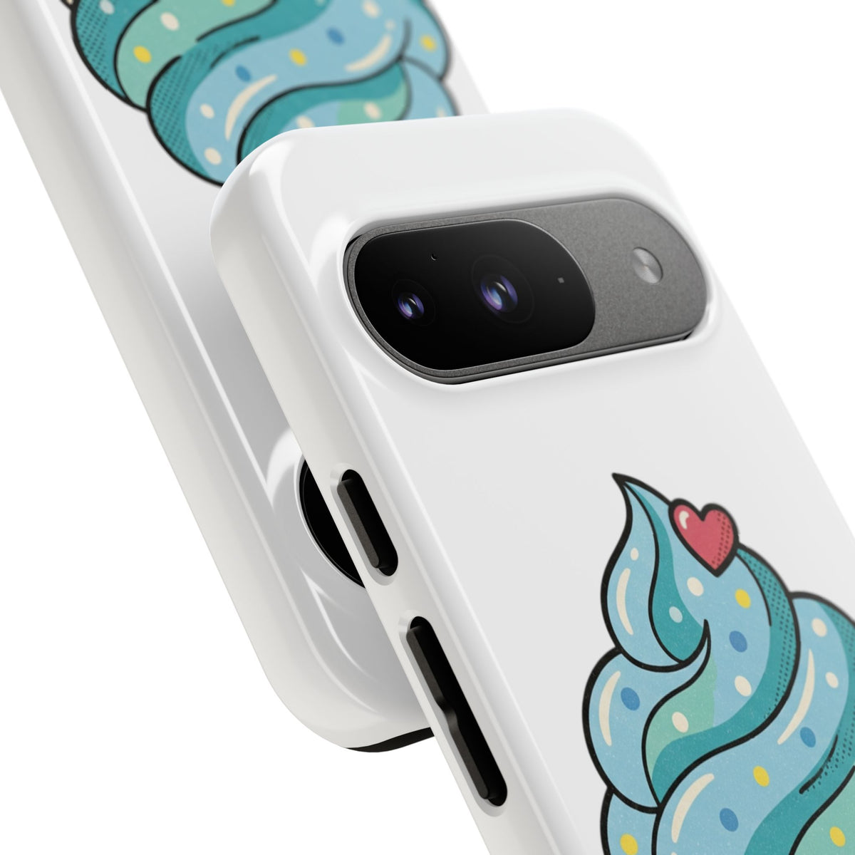 Blue Cupcake Tough Phone Cases