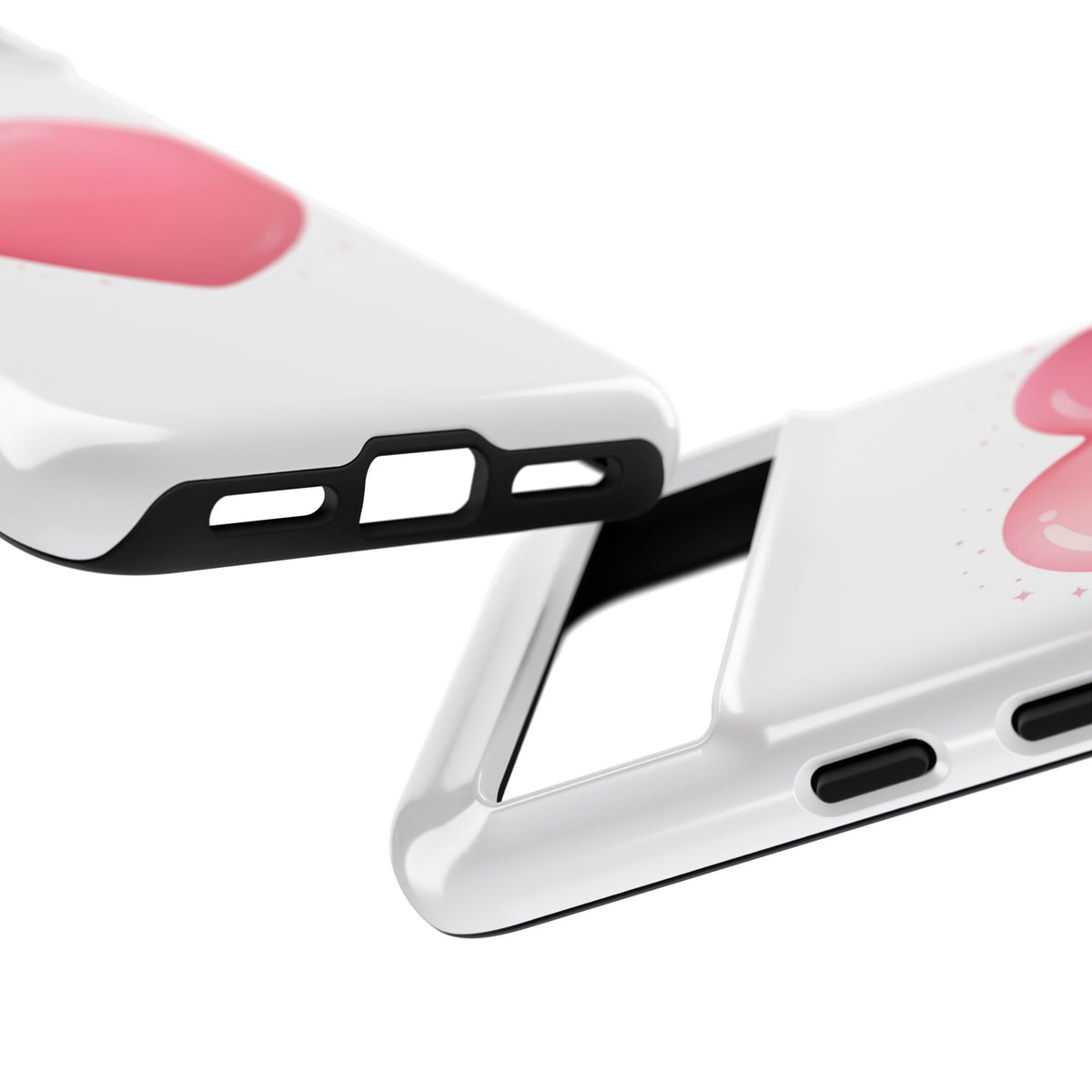 Heart Emoji Tough Case — Cute Pink Heart Phone Case for iPhone & Android