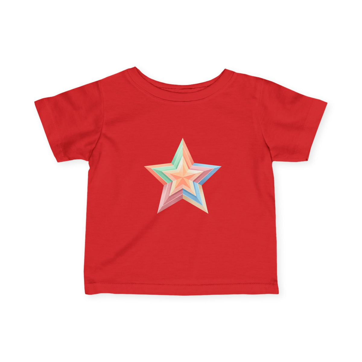 Star Design Infant Fine Jersey Tee