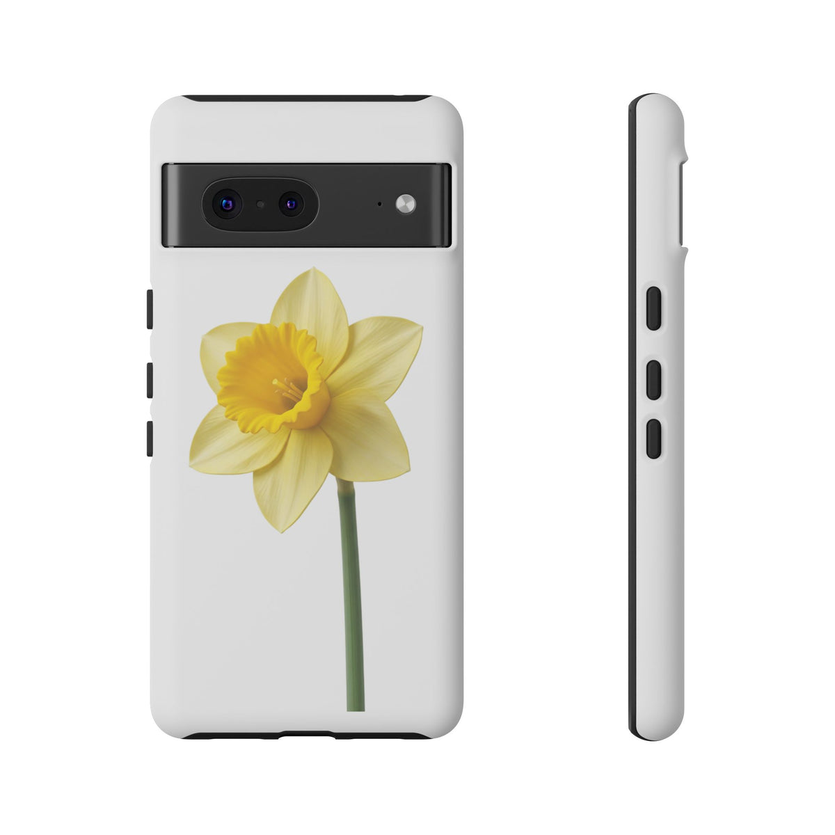 Daffodil Blossom Tough Phone Case — Yellow Spring Floral iPhone Cover