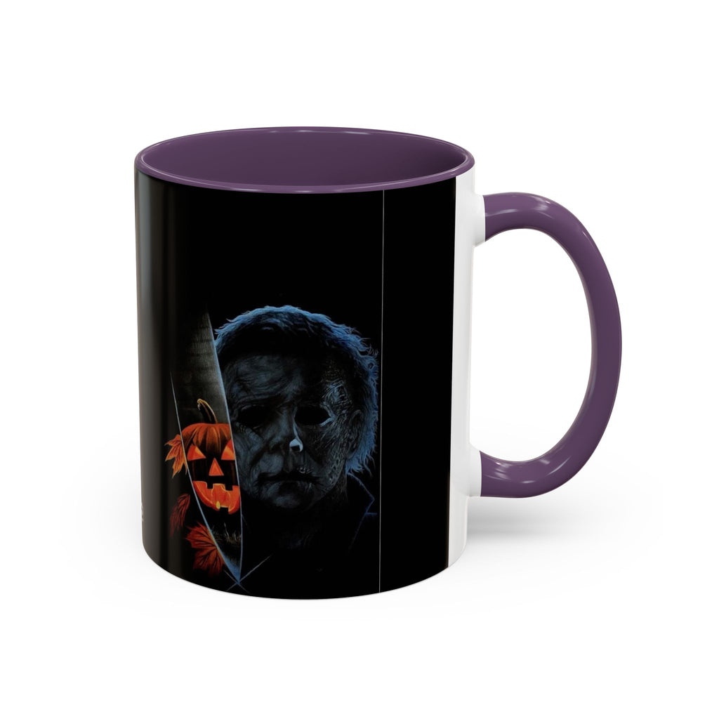 Michael Myers Halloween Coffee Mug — Horror Pumpkin Accent Mug (11/15oz)