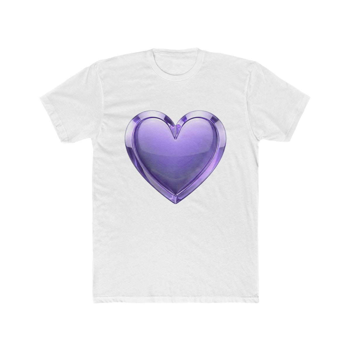Purple Heart Unisex Cotton Crew Tee