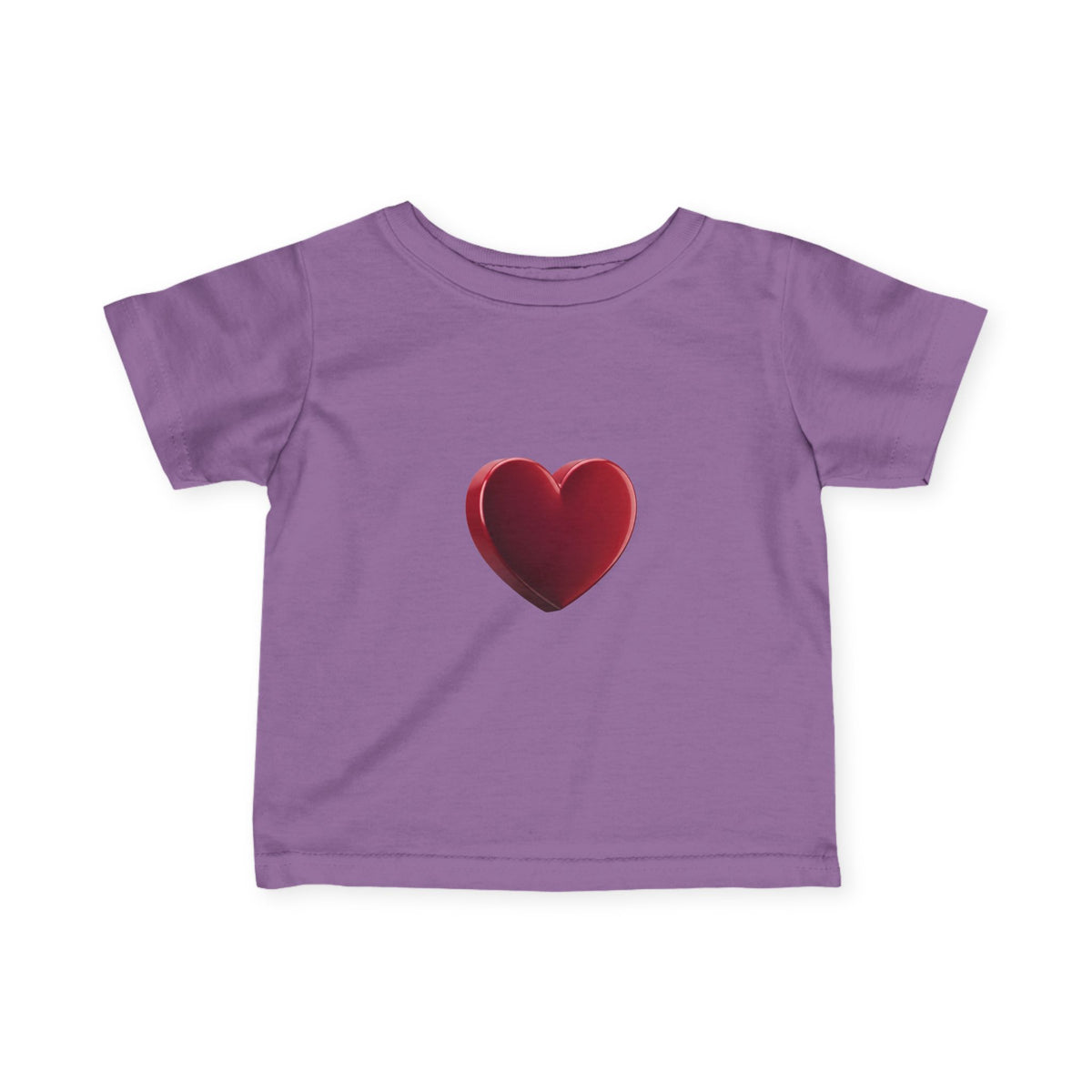 Infant Tee - Red Heart Graphic Baby Shirt