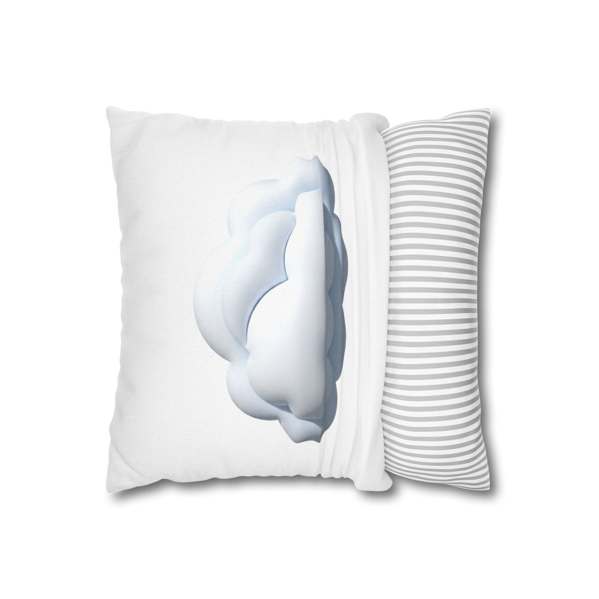 Cloud Throw White Pillowcase — Soft White Cloud Decorative Pillow Cover