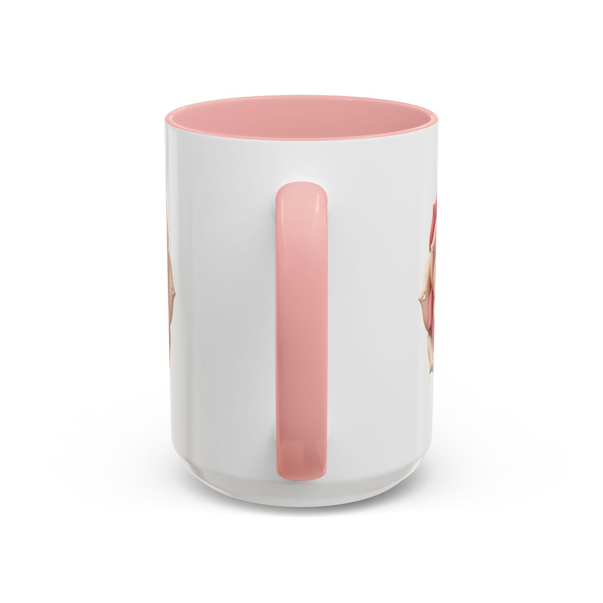 Rose Waterdrop Accent Coffee Mug — Floral 11/15oz