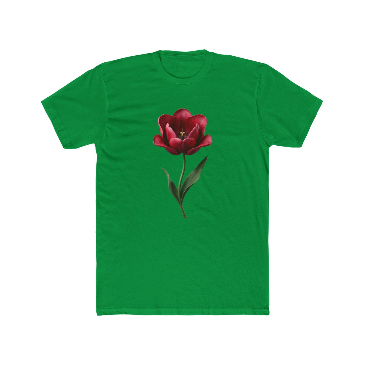 Red Tulip Floral Tee