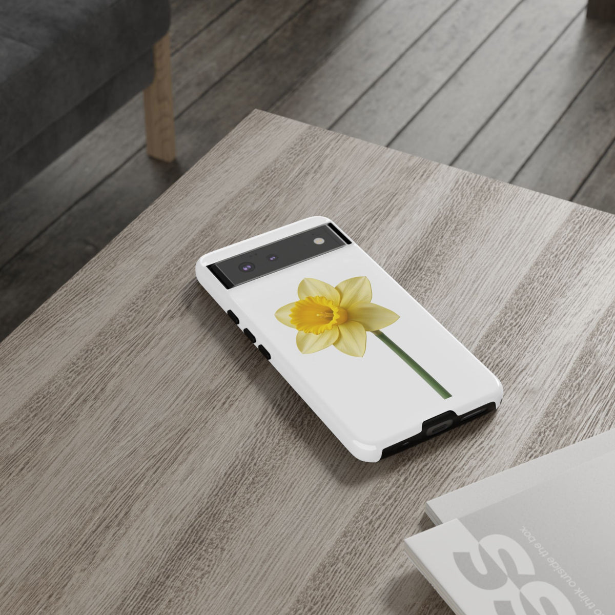 Daffodil Blossom Tough Phone Case — Yellow Spring Floral iPhone Cover