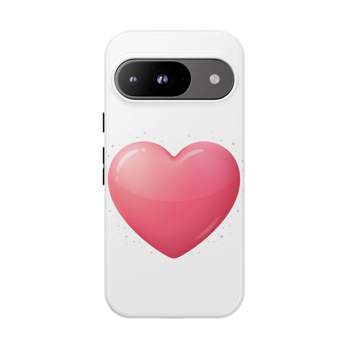 Heart Emoji Tough Case — Cute Pink Heart Phone Case for iPhone & Android