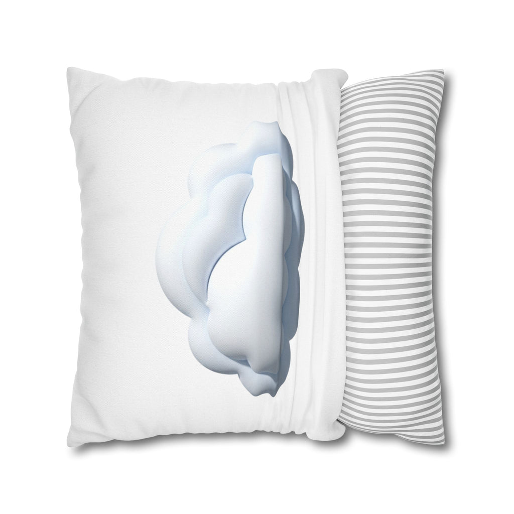 Cloud Throw White Pillowcase — Soft White Cloud Decorative Pillow Cover
