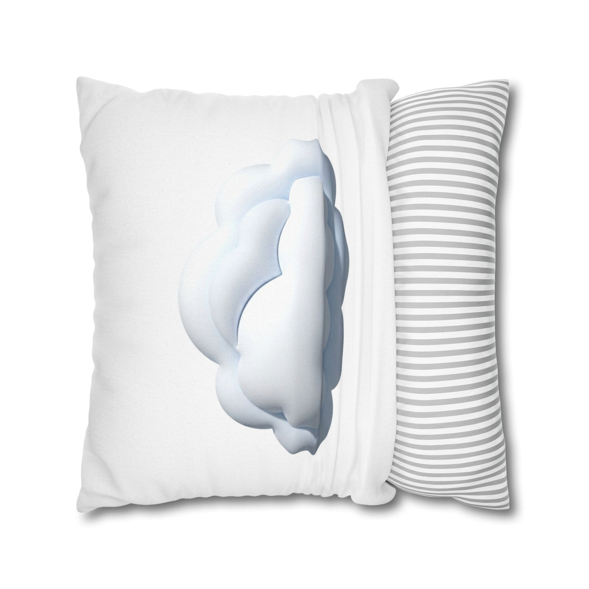 Cloud Throw White Pillowcase — Soft White Cloud Decorative Pillow Cover