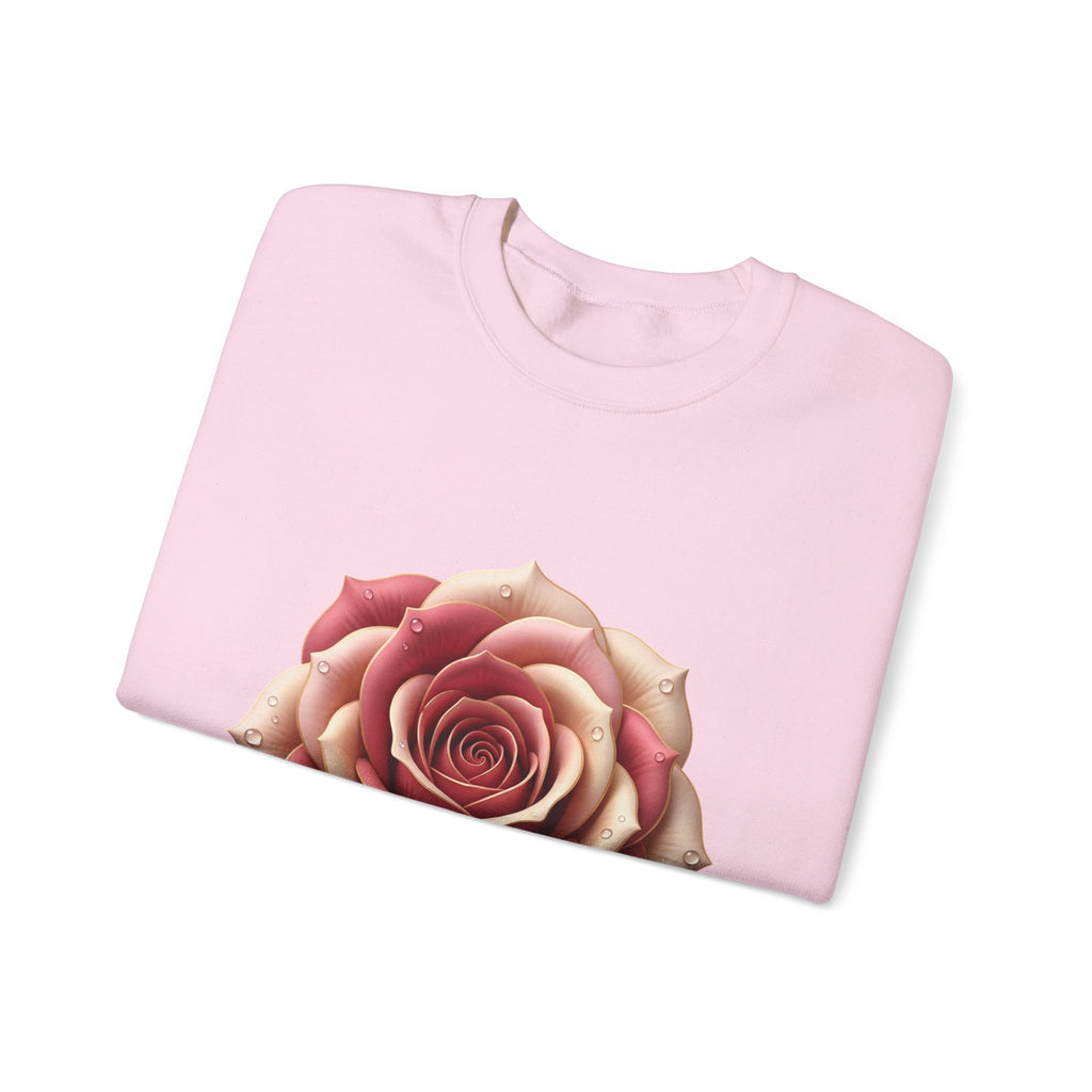Rose Bloom Crewneck Sweatshirt