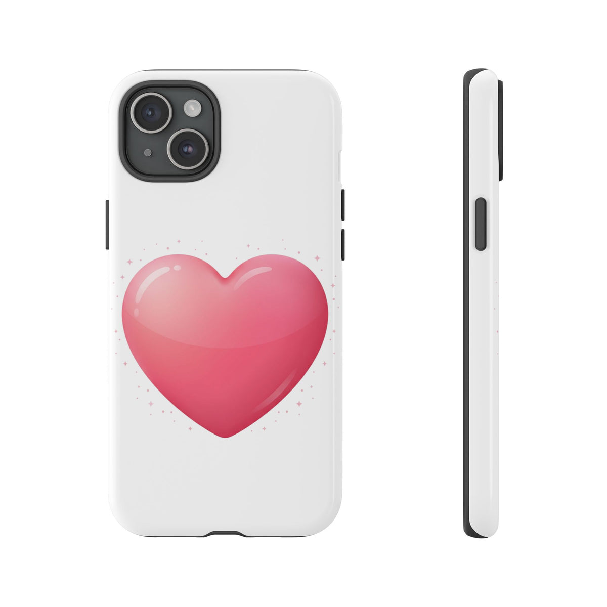 Heart Emoji Tough Case — Cute Pink Heart Phone Case for iPhone & Android