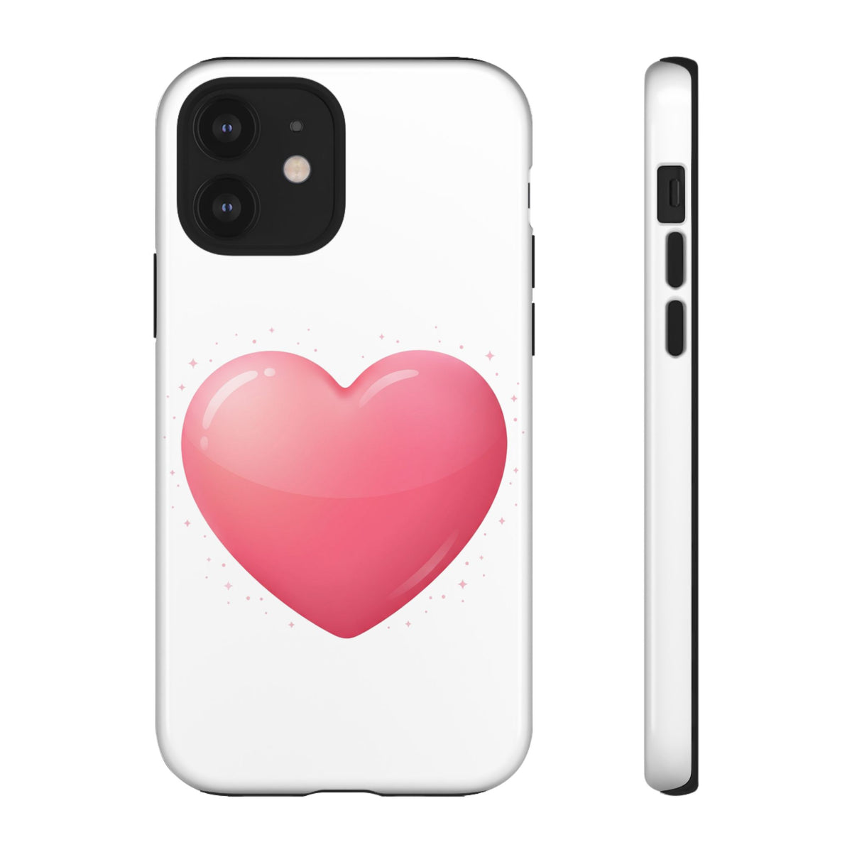 Heart Emoji Tough Case — Cute Pink Heart Phone Case for iPhone & Android
