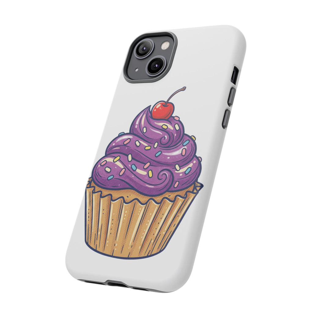 Purple Cupcake Tough Phone Cases