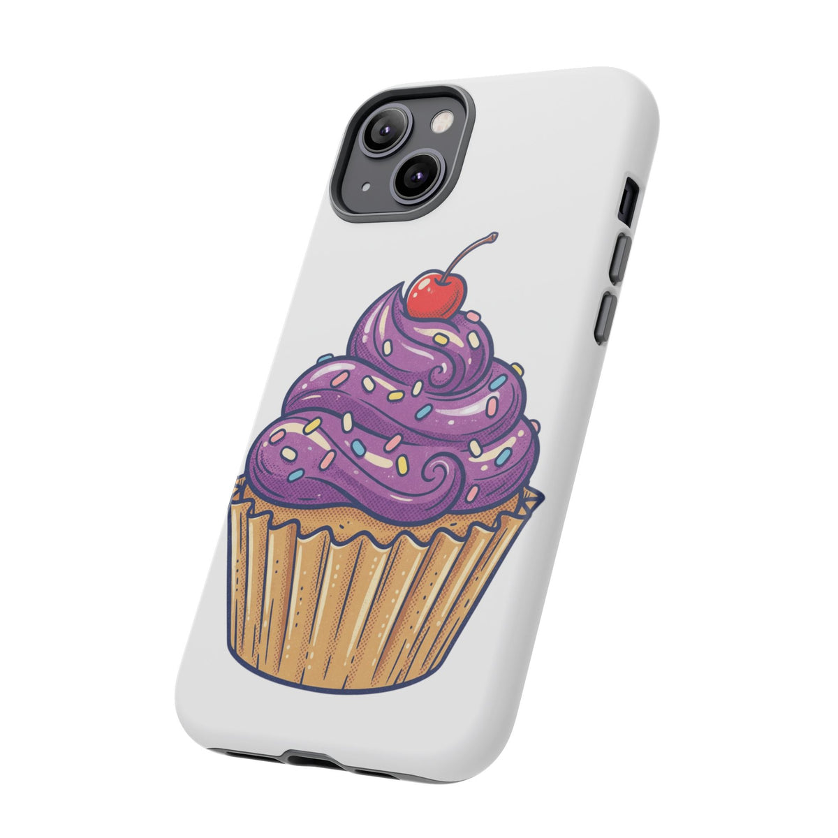 Purple Cupcake Tough Phone Cases
