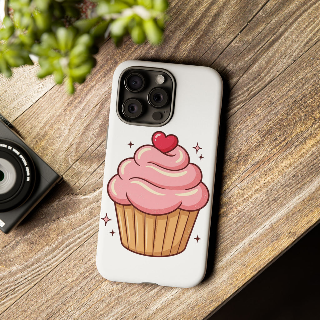 Pink Cupcake Phone Tough Cases