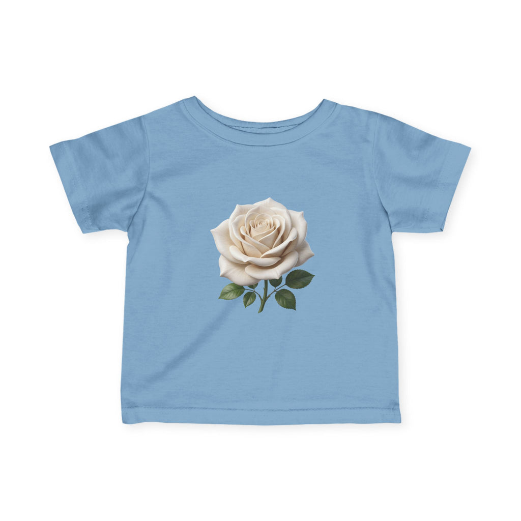 Infant Tee — Vintage Cream Rose Floral Baby Shirt