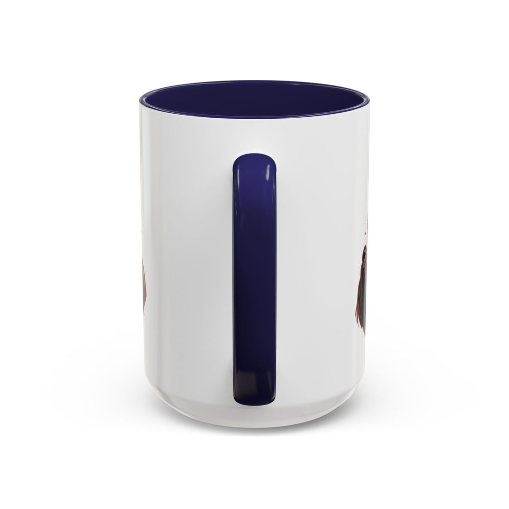 Scream Mask Accent Coffee Mug — Horror Killer Design (11/15oz)