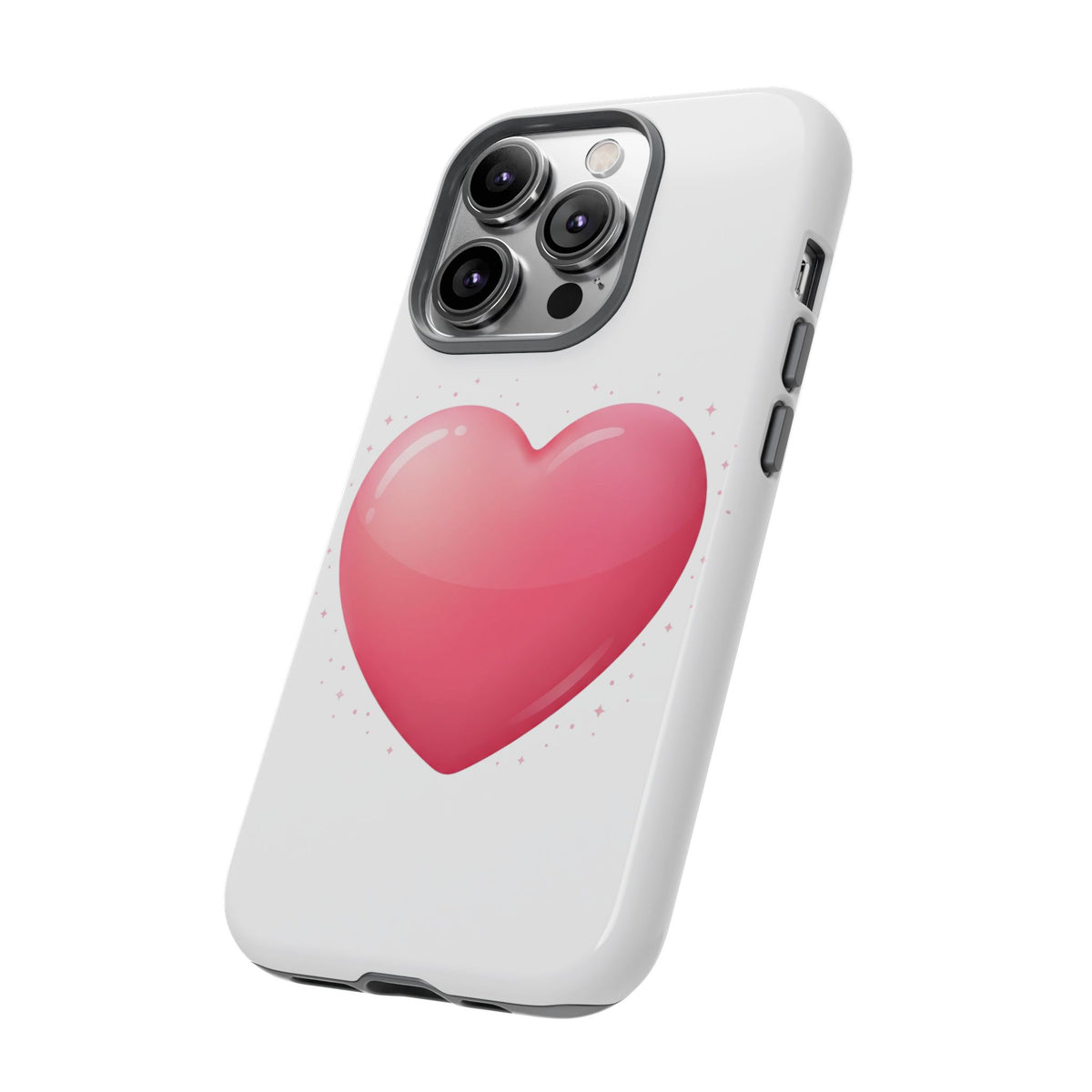 Heart Emoji Tough Case — Cute Pink Heart Phone Case for iPhone & Android