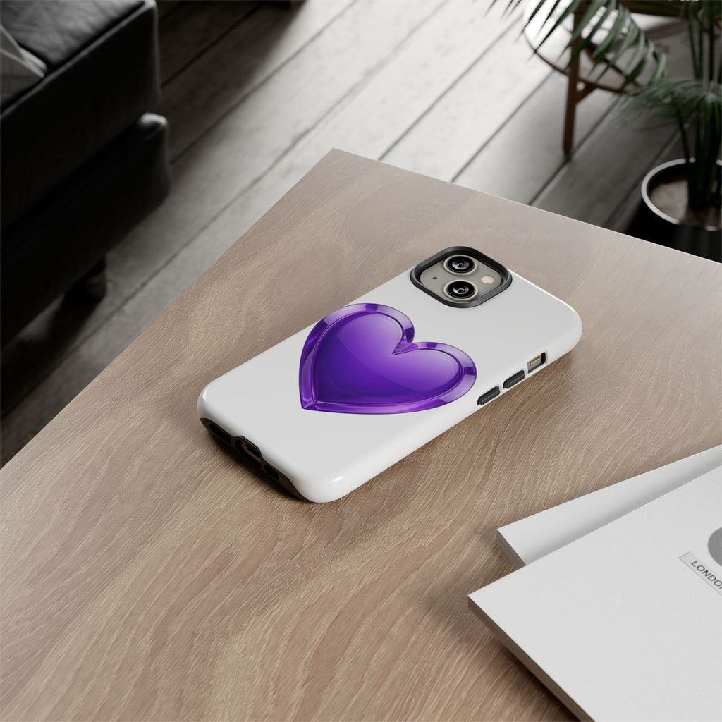 Purple Heart Tough Phone Cases