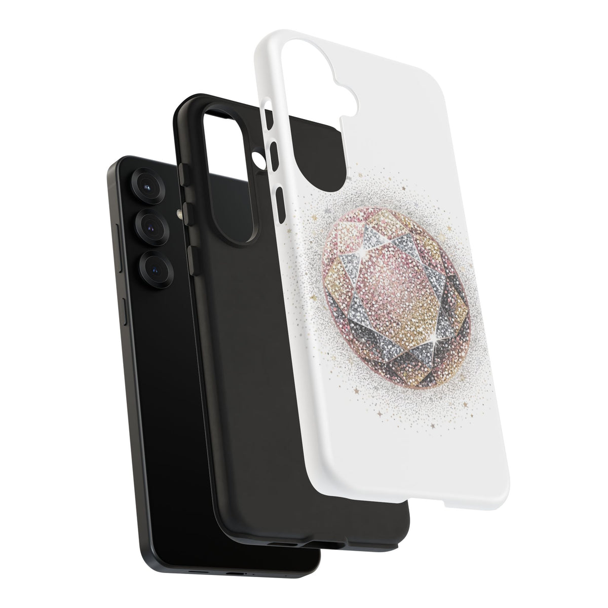 Glittery Tough Phone Cases