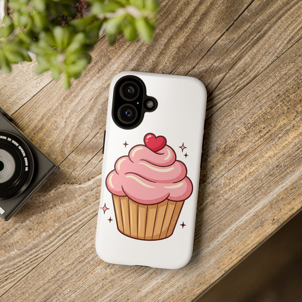 Pink Cupcake Phone Tough Cases