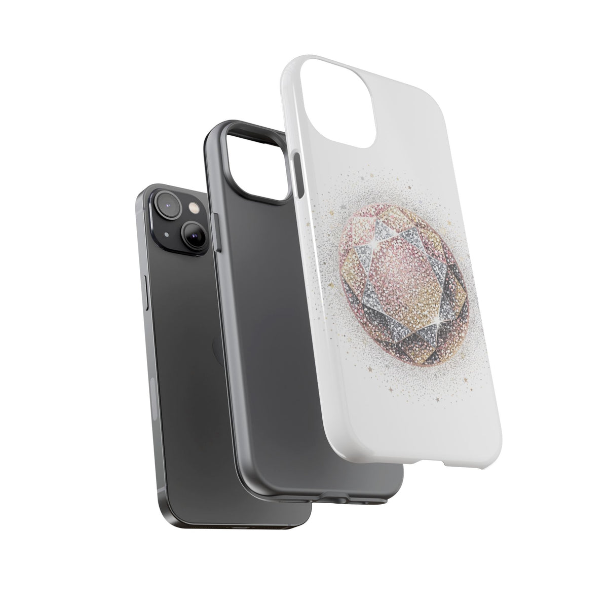 Glittery Tough Phone Cases