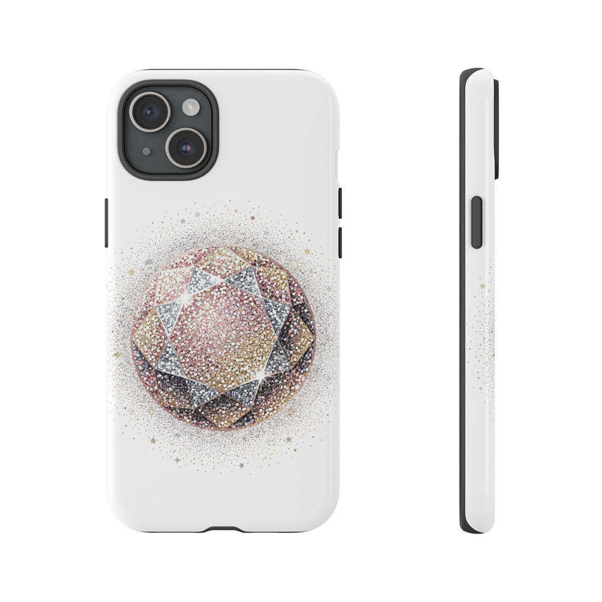 Glittery Tough Phone Cases