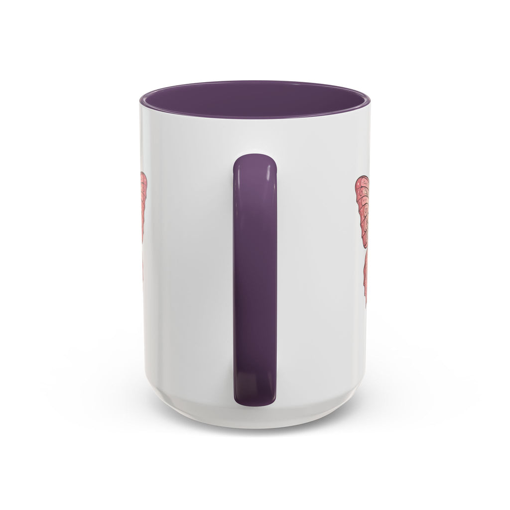 Pink Watercolor Butterfly Accent Coffee Mug — Floral Boho Tea & Coffee Cup (11/15oz)