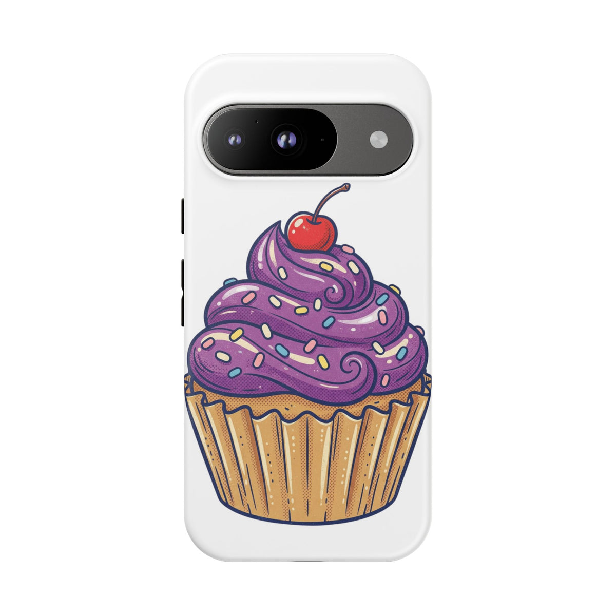Purple Cupcake Tough Phone Cases