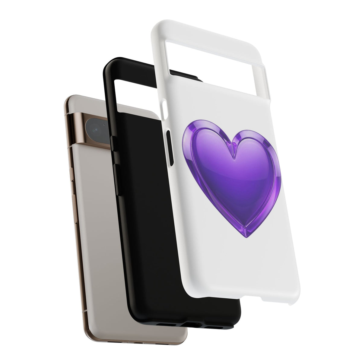 Purple Heart Tough Phone Cases