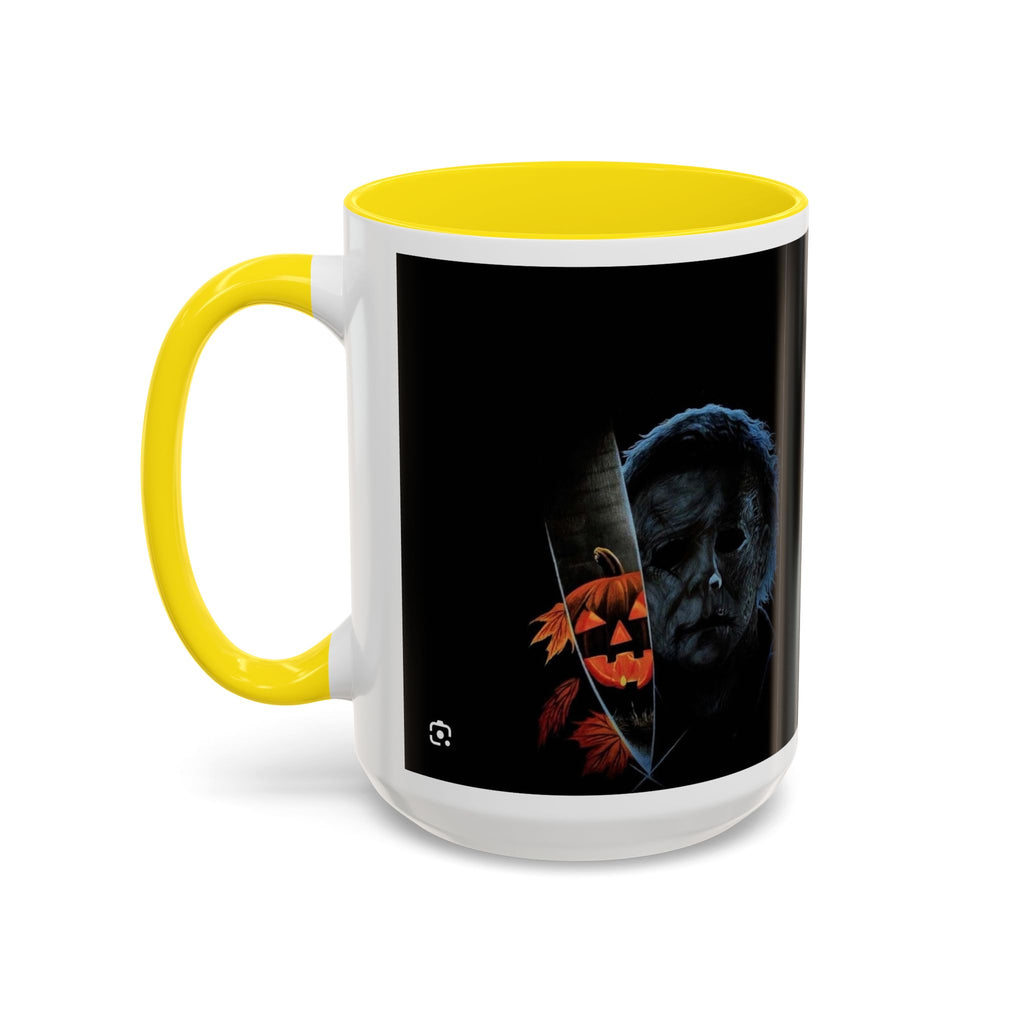 Michael Myers Halloween Coffee Mug — Horror Pumpkin Accent Mug (11/15oz)