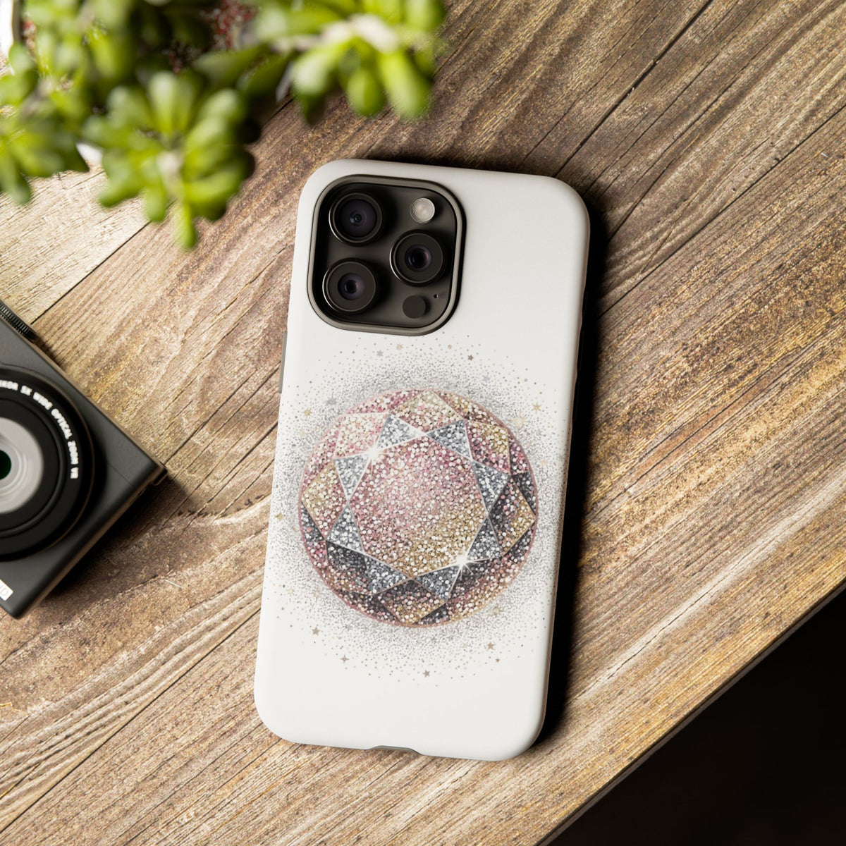 Glittery Tough Phone Cases