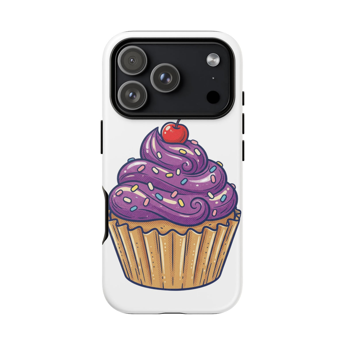 Purple Cupcake Tough Phone Cases