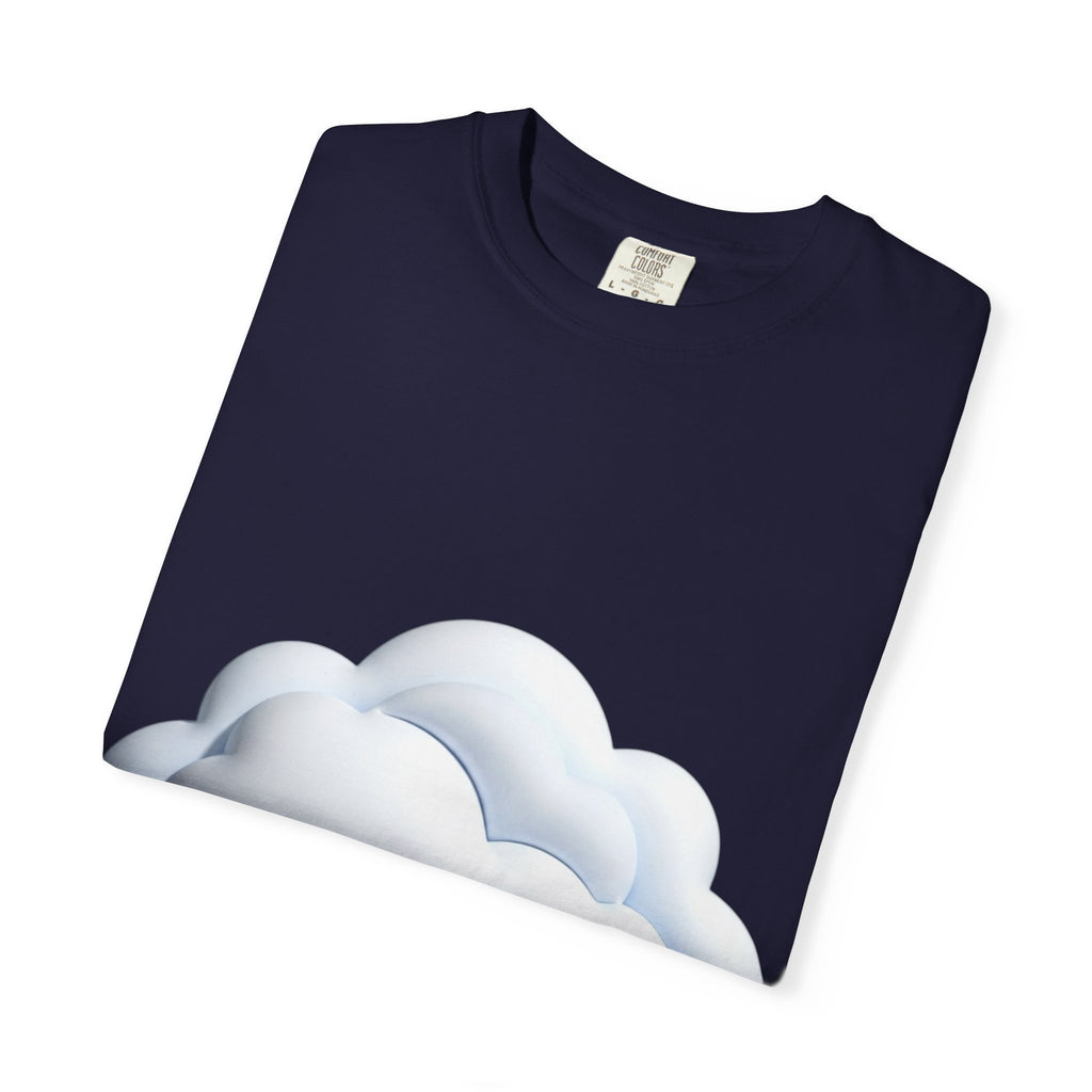 Cloud Graphic T-Shirt — Soft Dreamy Cloud Design