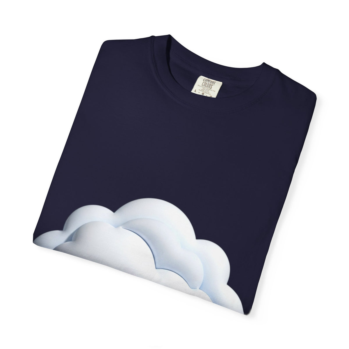 Cloud Graphic T-Shirt — Soft Dreamy Cloud Design