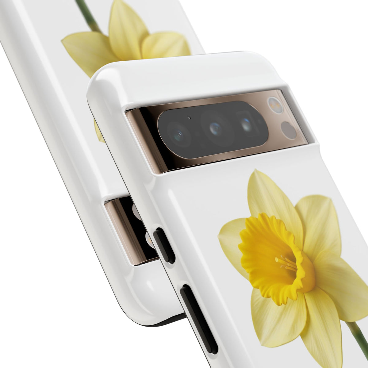 Daffodil Blossom Tough Phone Case — Yellow Spring Floral iPhone Cover
