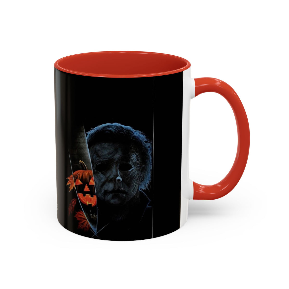 Michael Myers Halloween Coffee Mug — Horror Pumpkin Accent Mug (11/15oz)