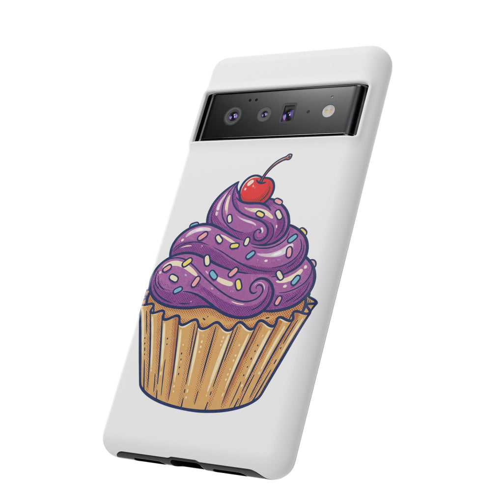 Purple Cupcake Tough Phone Cases